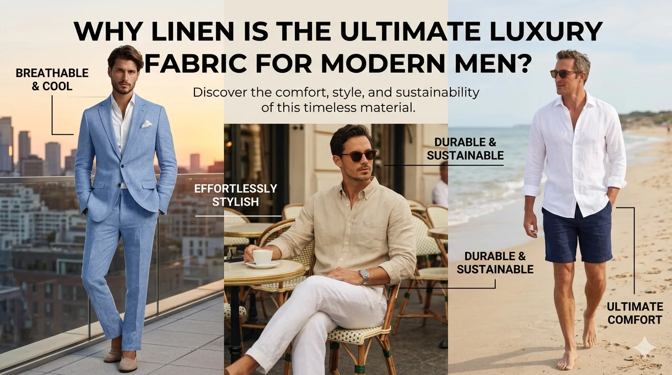 Why Linen is the Ultimate Luxury Fabric for Modern Men ?